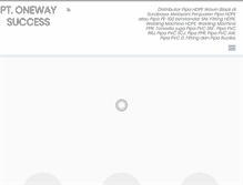 Tablet Screenshot of onewaysuccess.com